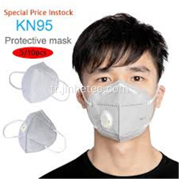 Havalandırma valfi ile kaliteli yüz maskesi